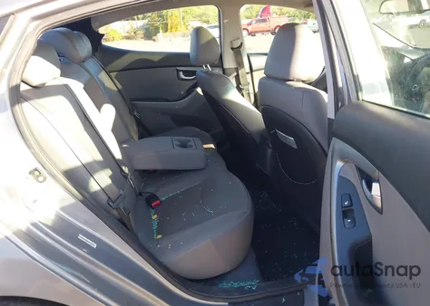 2014 Hyundai Elantra Limited из США, поврежденный, VIN KMHDH4AE1EU179981